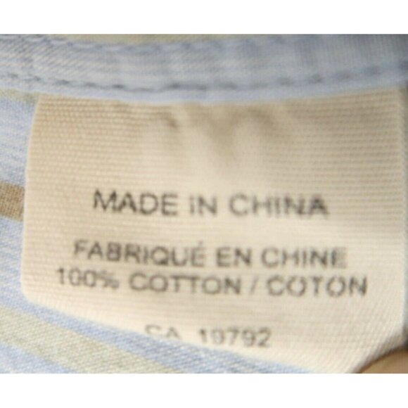 Timberland Shirt Light Blue Long Sleeve Stratham Issue Button Up Men's Size XXL - Picture 11 of 13